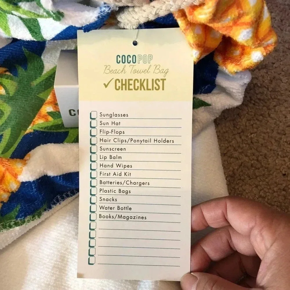 Beach towel/ backpack